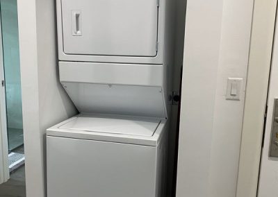 One West Suites Washer and Dryer